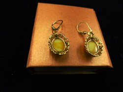 ITALY BUTTER EARRINGS BK